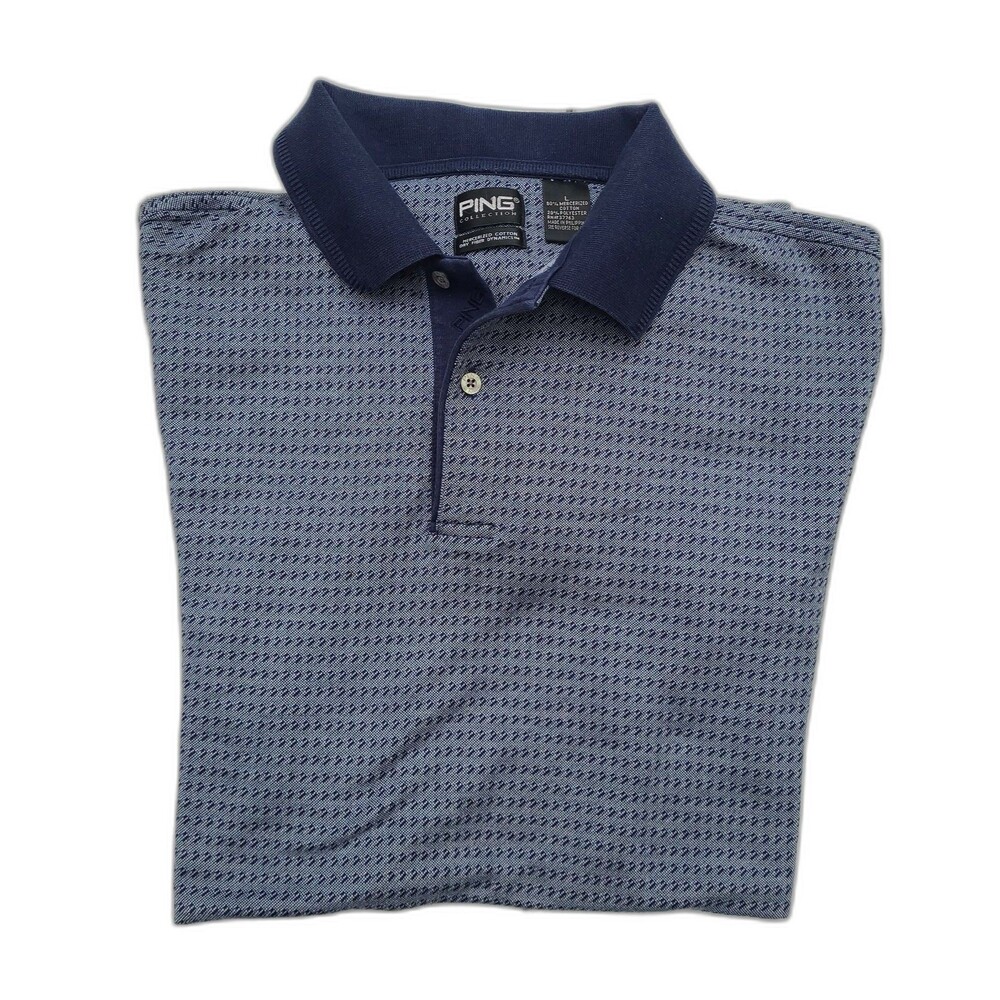 Vintage Ping Golf polo collared shirt mercerized cotton